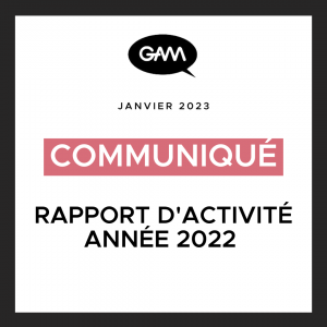 Communiqué - rapport d'activité 2022