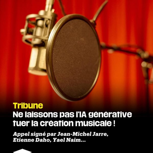 Tribune : Ne laissons pas l’IA générative tuer la création musicale